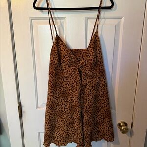 Leopard Print Chemise- Vintage